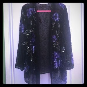 VINTAGE handbeaded blazer